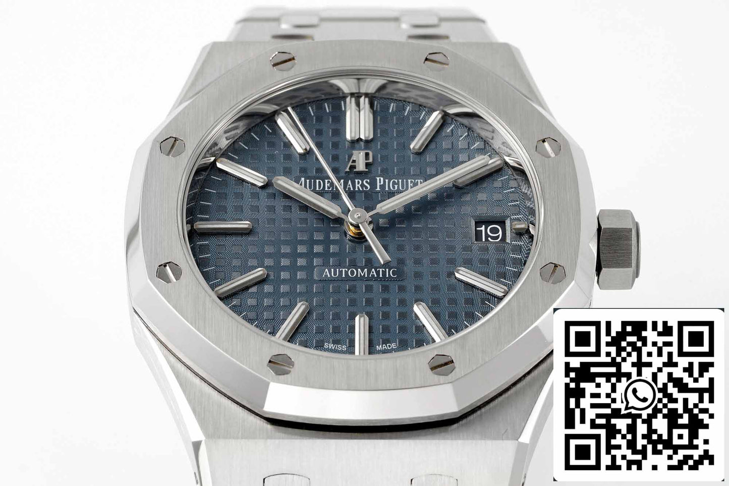 Audemars Piguet Royal Oak 15450ST.OO.1256ST.03 1:1 Meilleure édition APS Factory V3 Cadran bleu