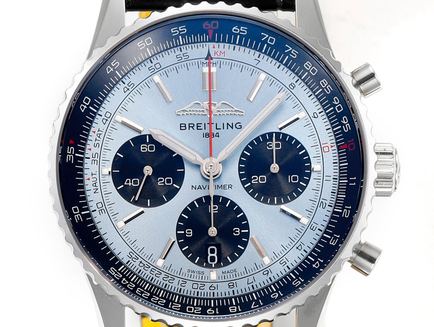 Breitling Navitimer B01 Cronógrafo AB0138241C1P1 43mm 1:1 Melhor Edição BLS Factory