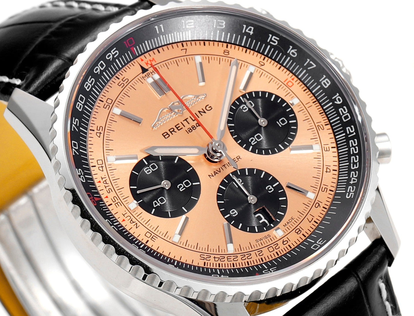 Breitling Navitimer B01 Chronographe AB0138241K1P1 43 mm 1:1 Meilleure édition BLS Factory