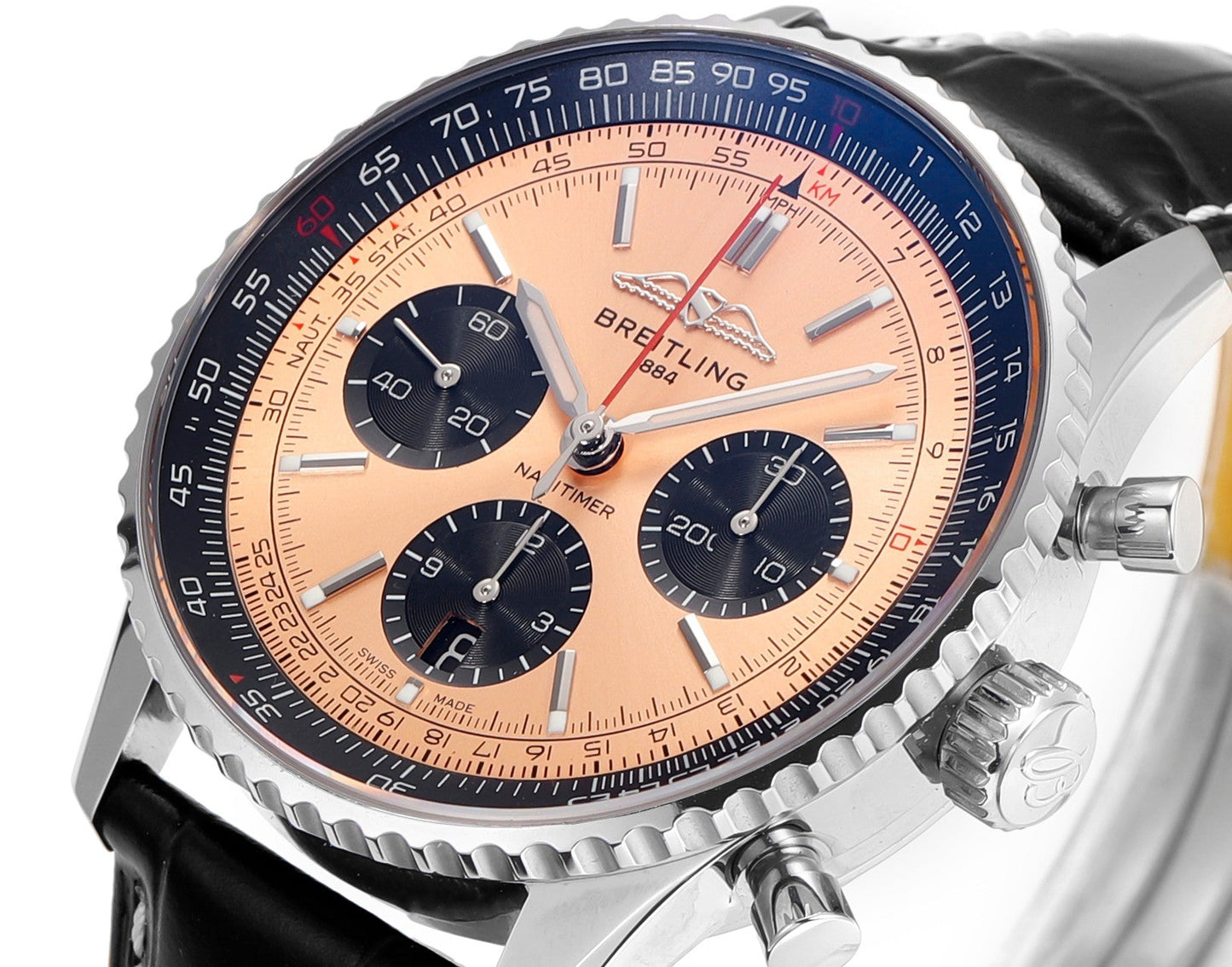 Breitling Navitimer B01 Chronographe AB0138241K1P1 43 mm 1:1 Meilleure édition BLS Factory