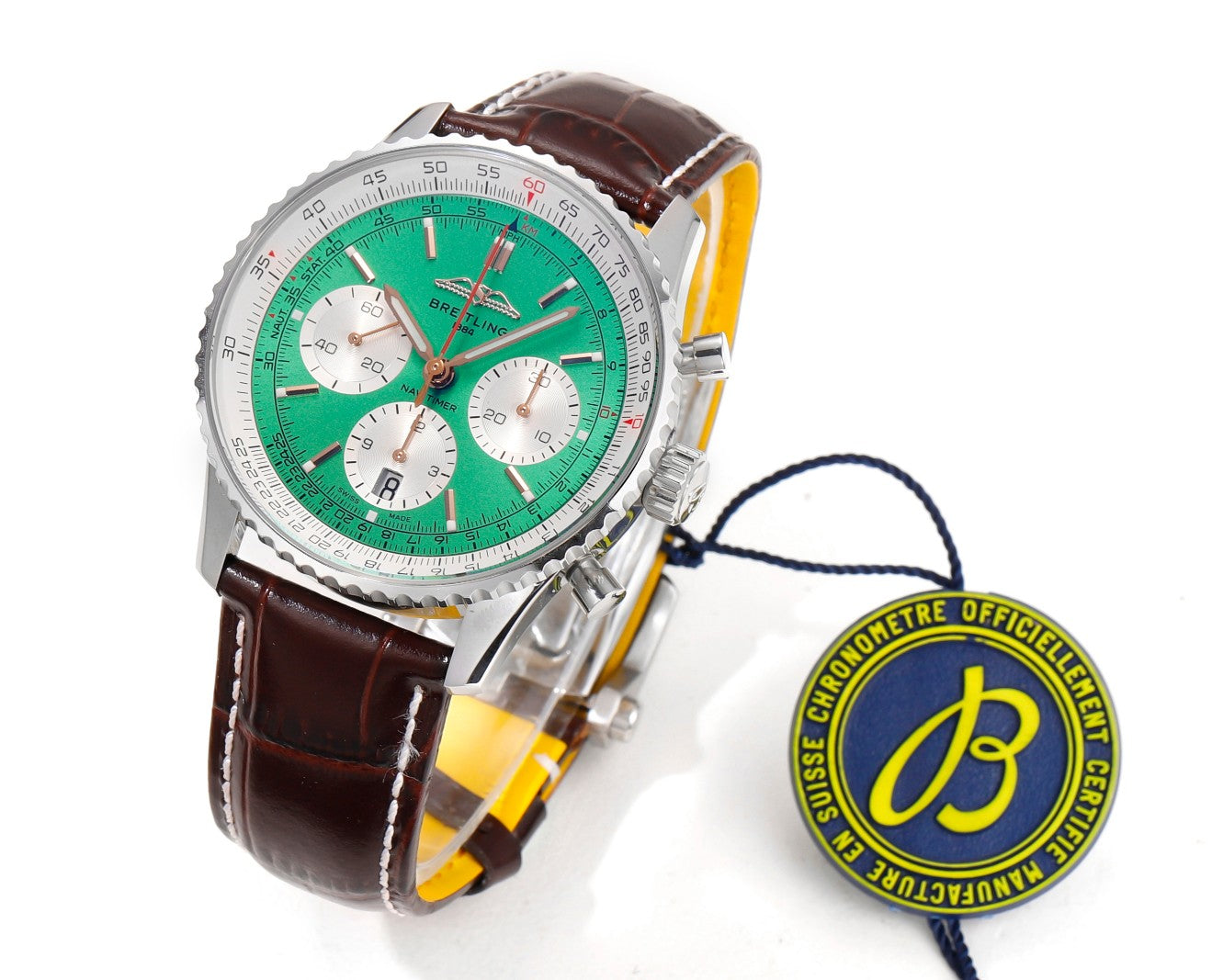 Breitling Navitimer B01 Cronógrafo AB0139211L1P1 41mm 1:1 Melhor Edição BLS Factory