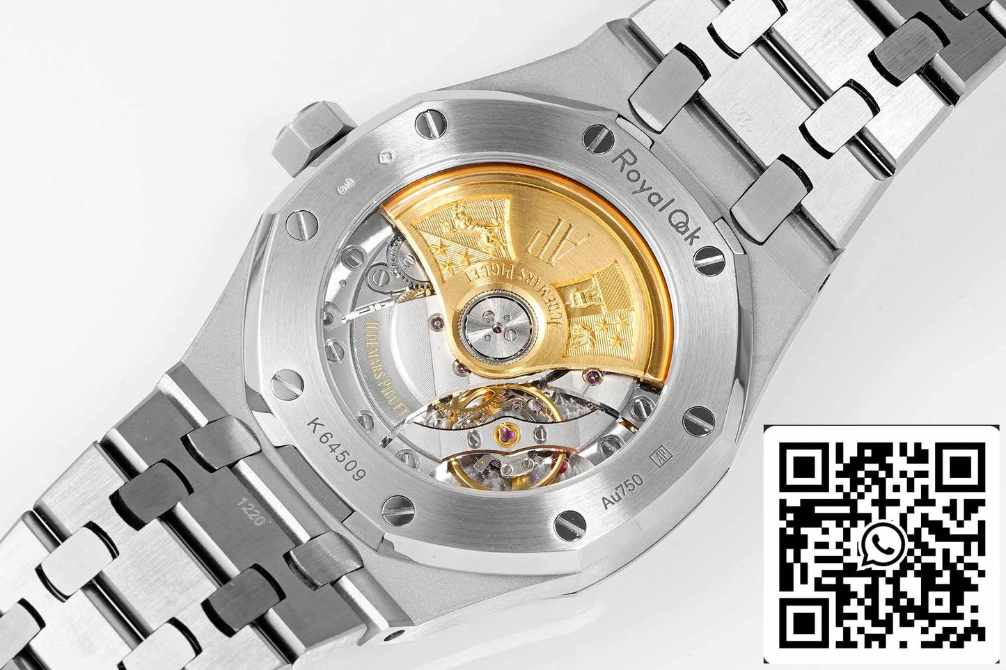 Audemars Piguet 15454 Frost Gold 1:1 best edition White dial