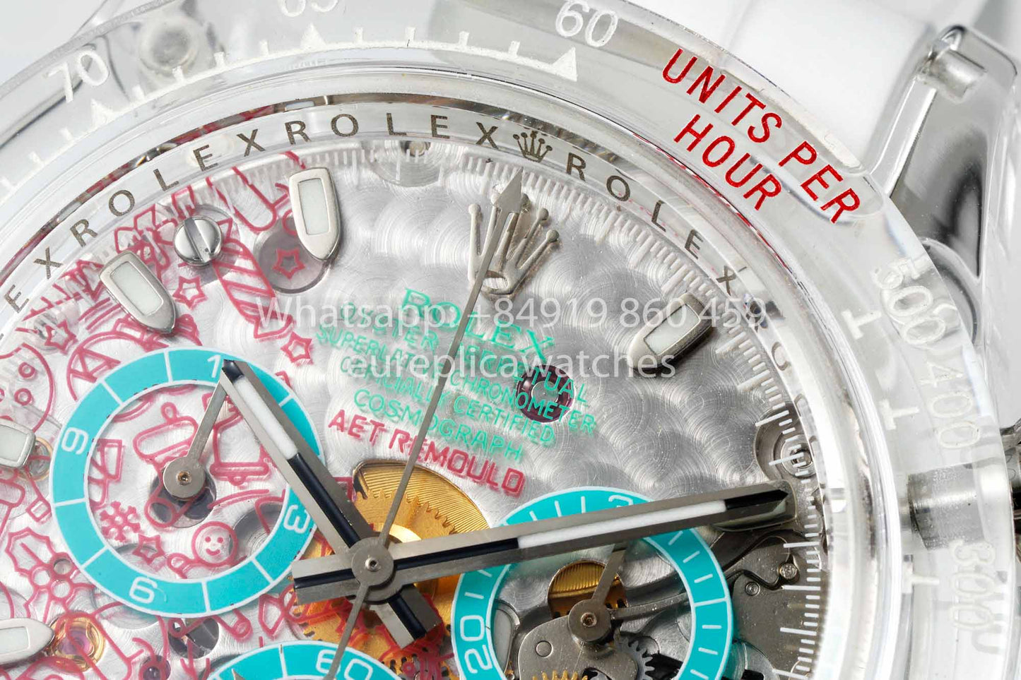 AET REMOULD  Rolex Daytona "XMAS" Saphire 1:1 Best Clone N6F Factory