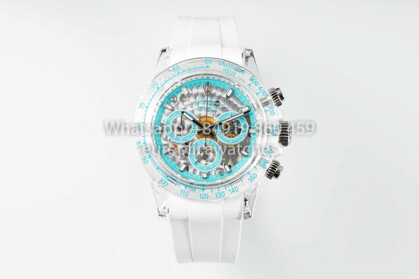 AET REMOULD  Rolex Daytona "Abu Dhabi Blue" Saphire 1:1 Best Clone N6F Factory