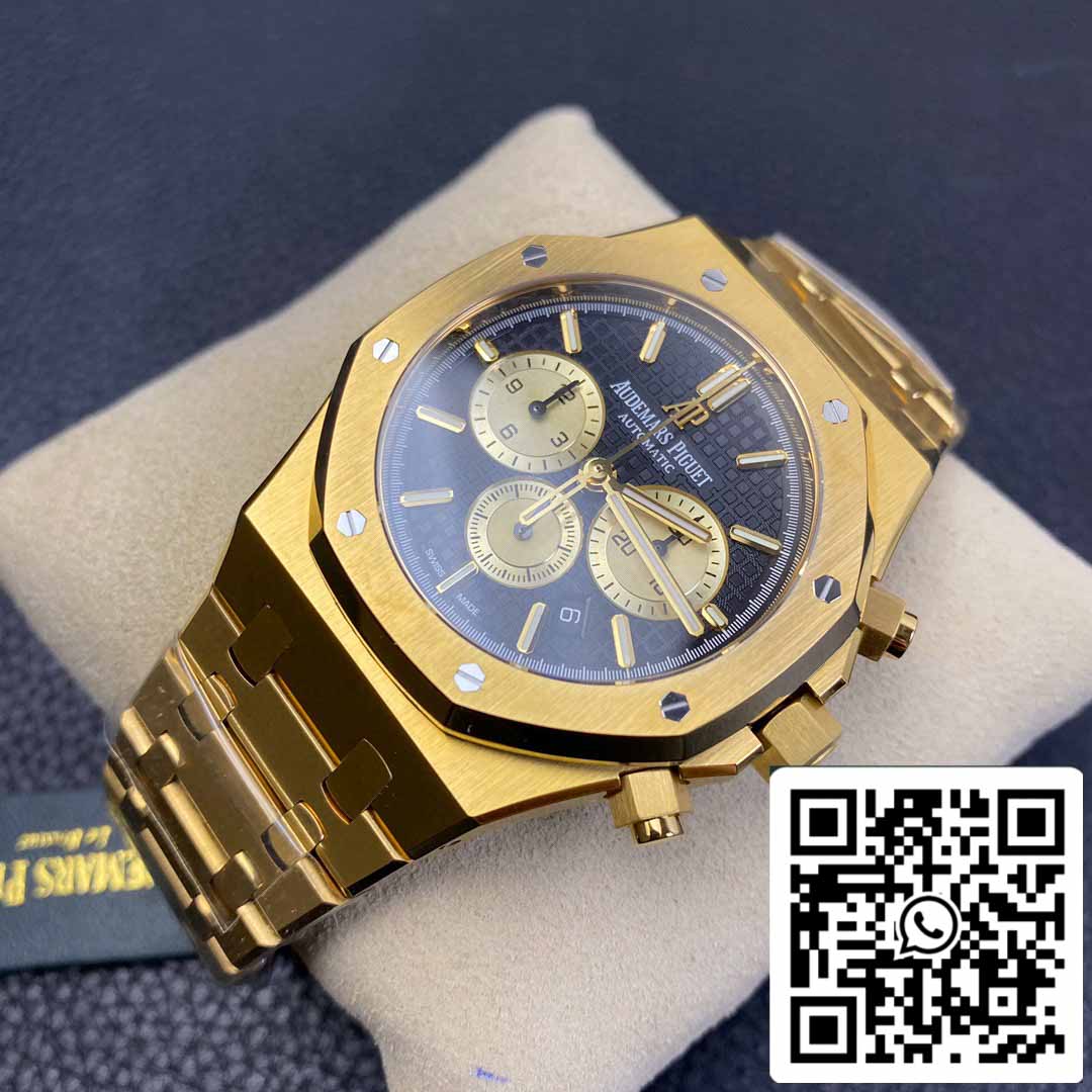 Audemars Piguet Royal Oak 26331  1:1 Best Edition OM Factory Black Dial Stainless Steel Yellow Gold