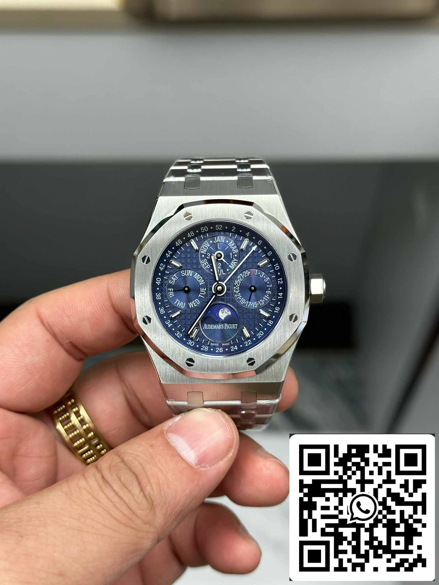 Audemars Piguet Royal Oak 26574ST.OO.1220ST.03 BBR Factory 1:1 Best Edition Blue Dial