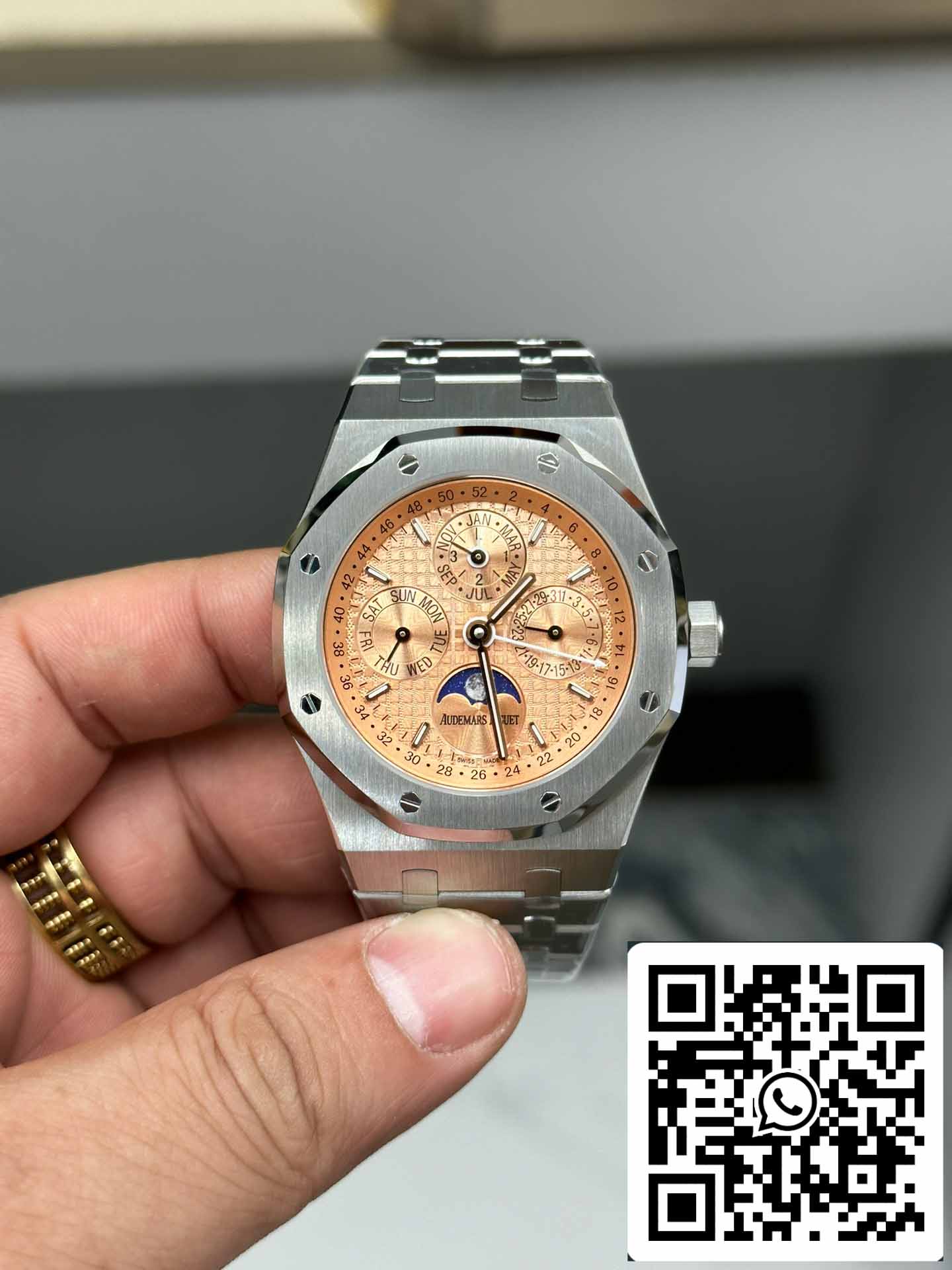 Audemars Piguet Royal Oak 26615Ti limited edition  BBR Factory 1:1 Best Edition Salmon dial