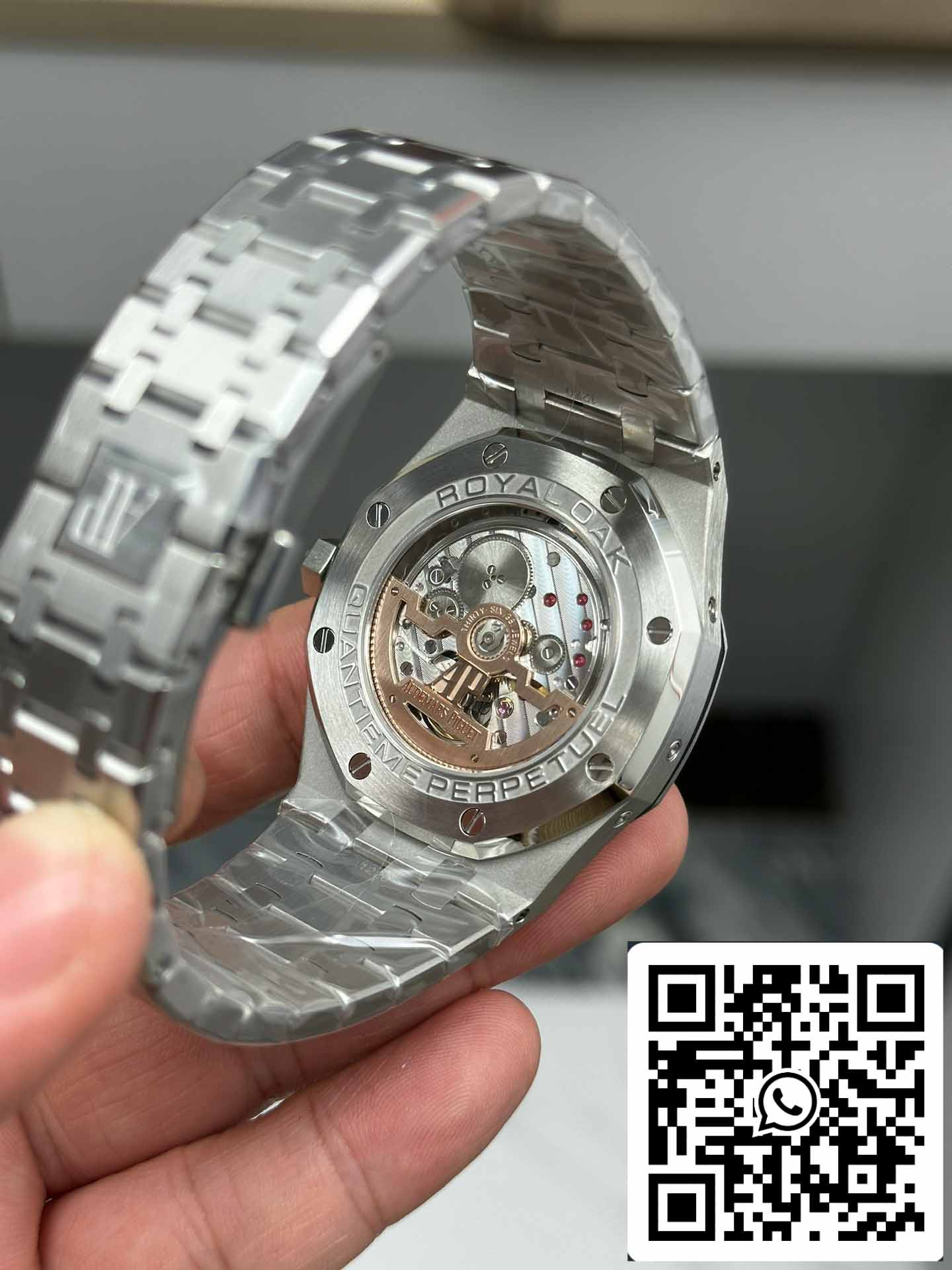 Audemars Piguet Royal Oak 26615Ti limited edition  BBR Factory 1:1 Best Edition Salmon dial