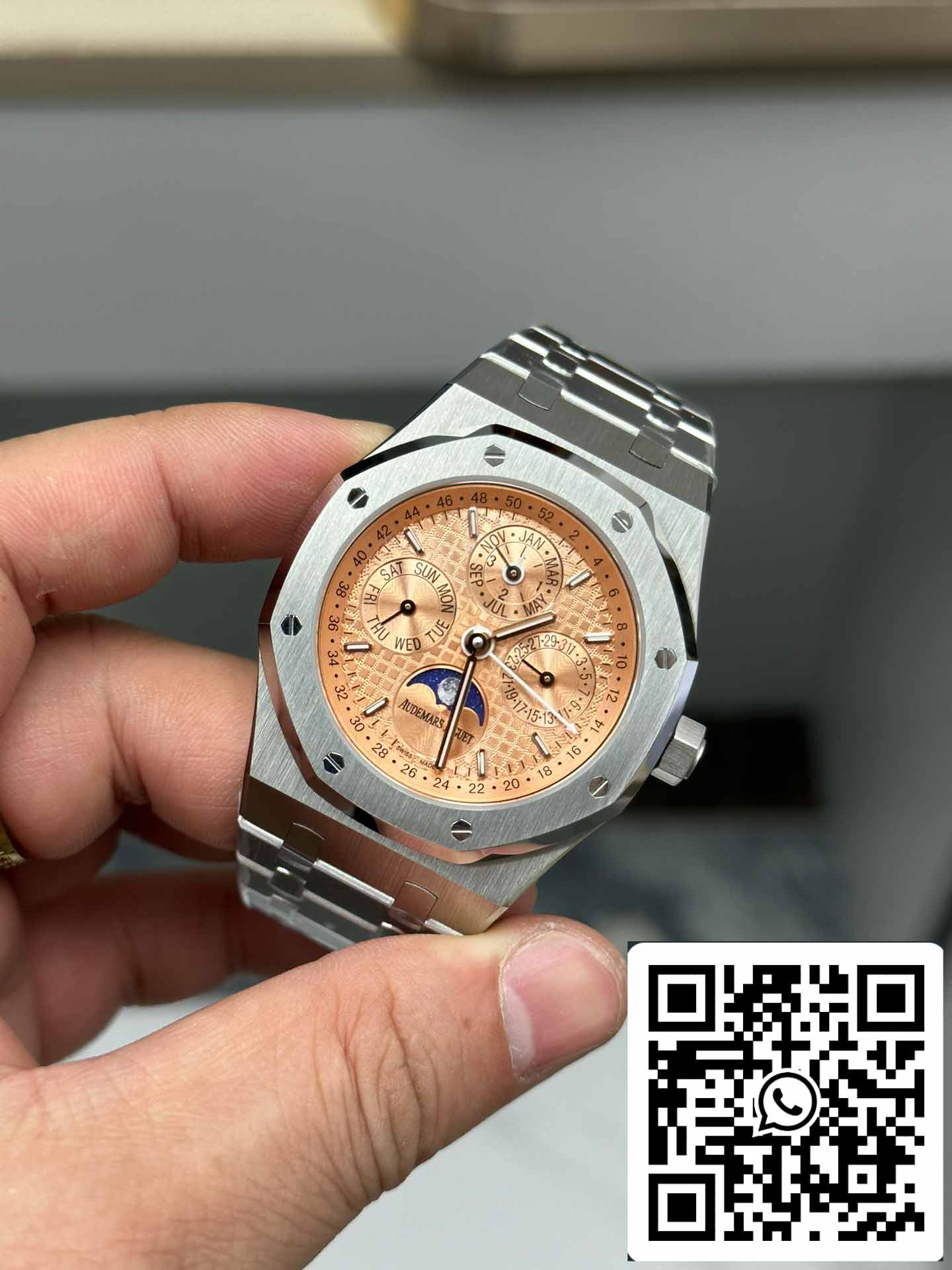 Audemars Piguet Royal Oak 26615Ti limited edition  BBR Factory 1:1 Best Edition Salmon dial