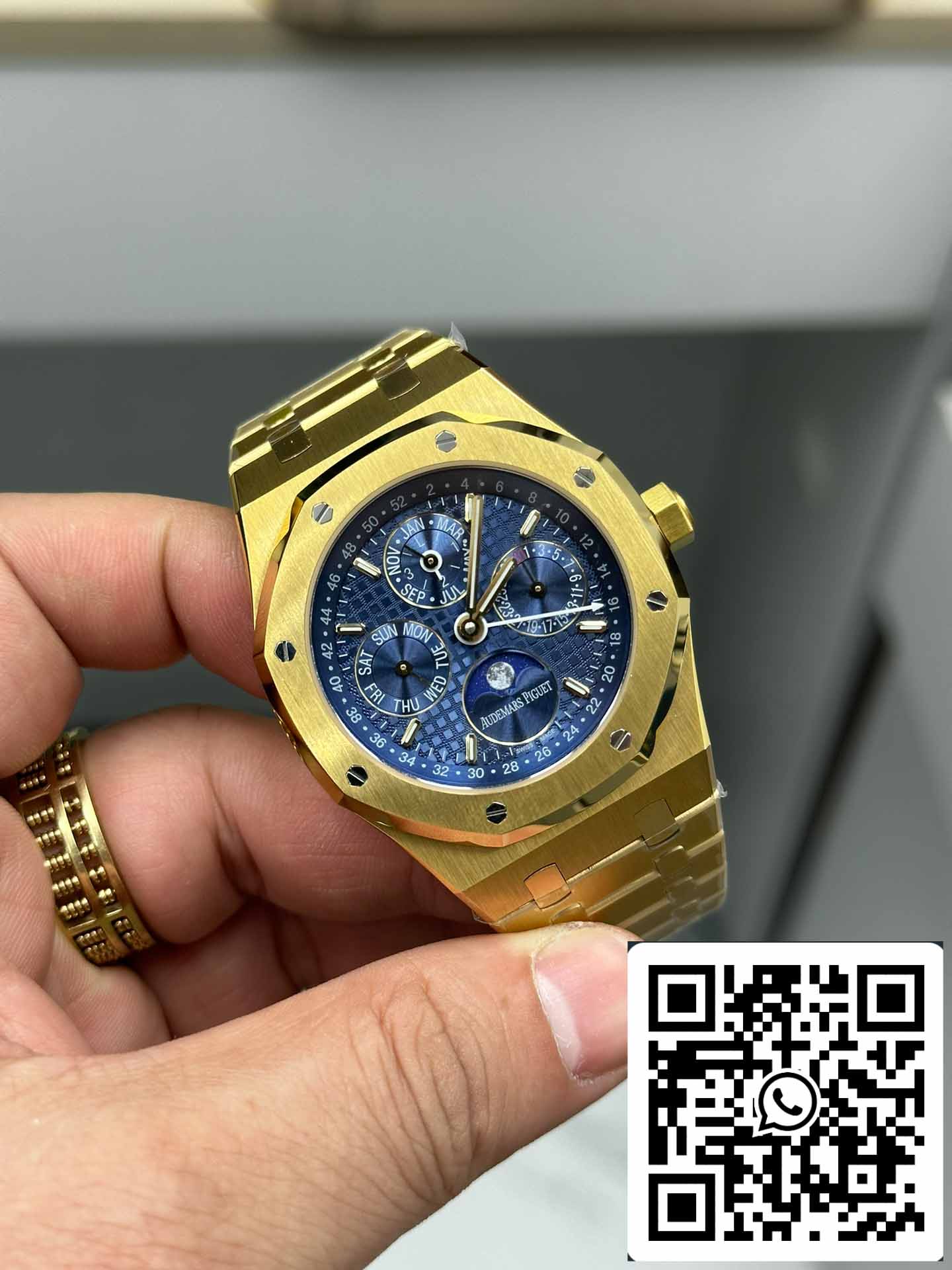 Audemars Piguet Royal Oak 26574BA.OO.1220BA.01 1:1 Best Edition BBR Factory Blue Dial