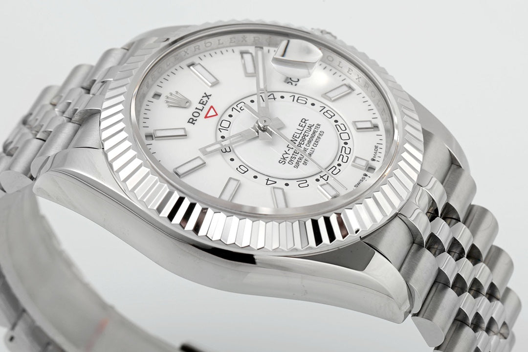 Rolex Sky Dweller M326934-0002 1:1 Meilleure édition ZF Factory Cadran blanc Dernière version 2024