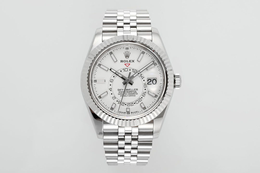 Rolex Sky Dweller M326934-0002 1:1 Meilleure édition ZF Factory Cadran blanc Dernière version 2024