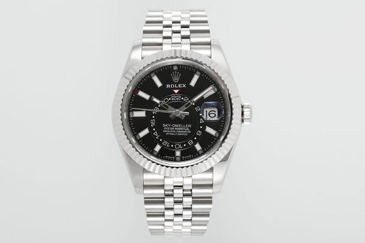 Rolex Sky Dweller M336933-0004 1:1 Melhor Edição ZF Factory Black Dial Versão mais recente 2024