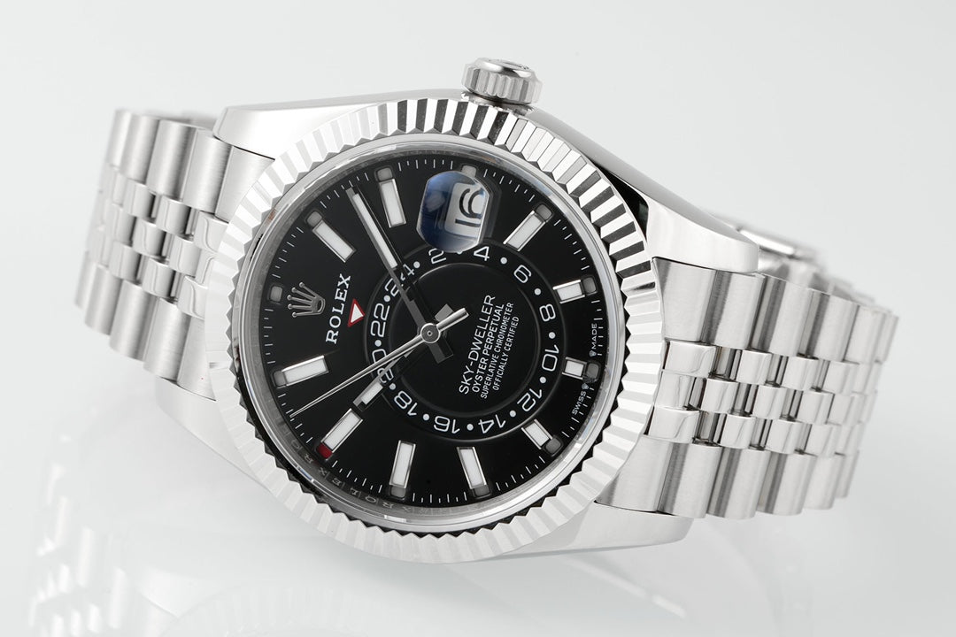 Rolex Sky Dweller M336933-0004 1:1 Meilleure édition ZF Factory Cadran noir Dernière version 2024