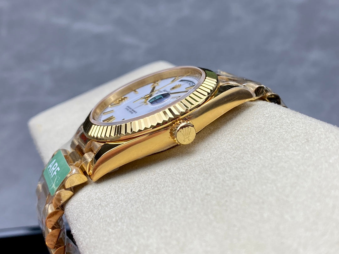 Rolex Day Date 40 M228238-0042 Cadran blanc 1:1 Meilleure édition Mouvement AR Factory 3255