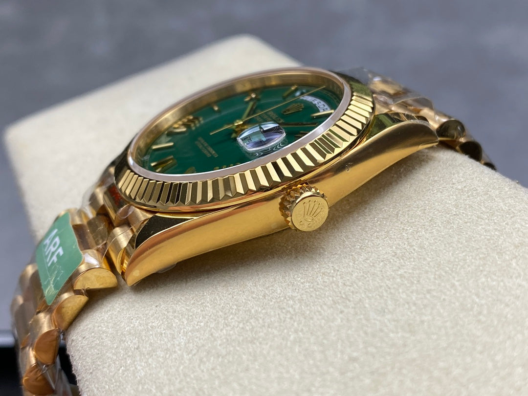 Rolex Day Date 40 M228238-0061 Cadran vert 1:1 Meilleure édition Mouvement AR Factory 3255