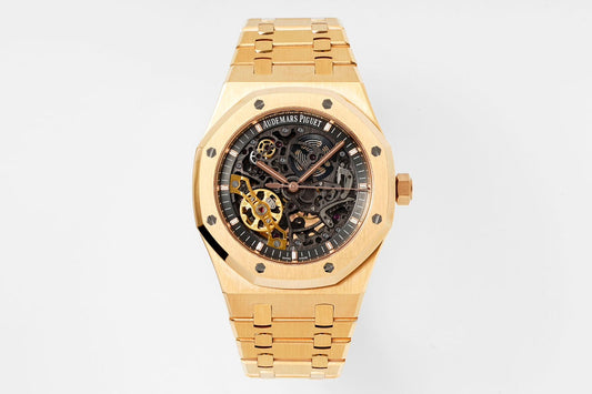 Audemars Piguet Royal Oak 15407OR.OO.1220OR.01 1:1 Melhor Edição ZF Factory Mostrador Cinza Escuro 