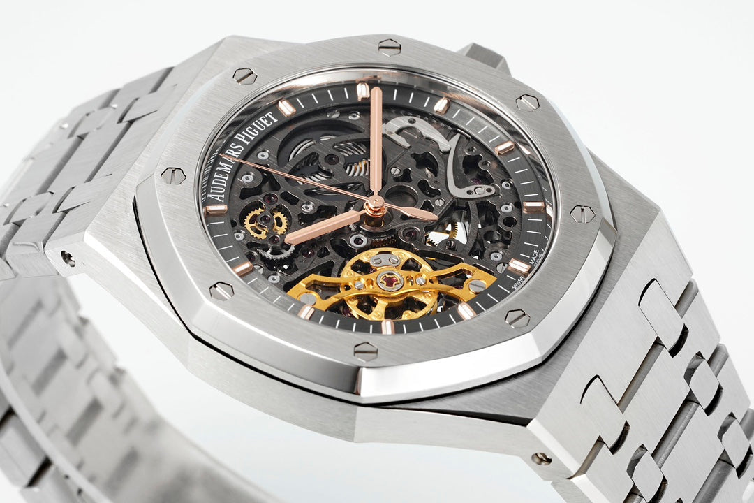 Audemars Piguet Royal Oak 15407ST.OO.1220ST.01 1:1 Mejor Edición ZF Factory Esfera Gris Oscuro 