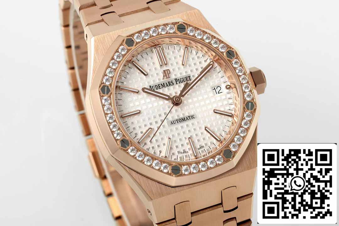 Audemars Piguet 15451OR.ZZ.1256OR.01 IP Factory 1:1 Best Edition White Dial Rose Gold