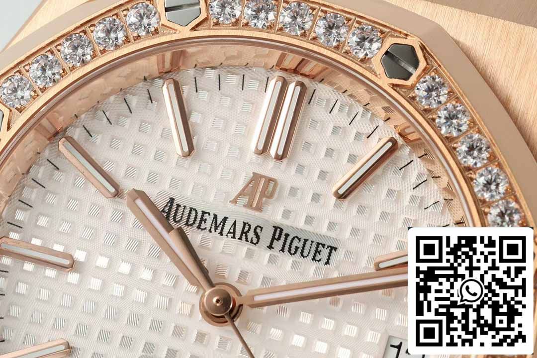 Audemars Piguet 15451OR.ZZ.1256OR.01 IP Factory 1:1 Best Edition White Dial Rose Gold