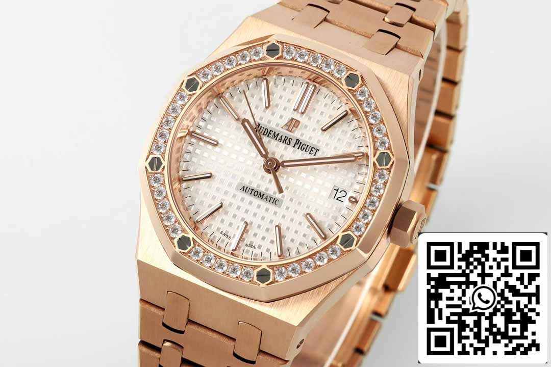 Audemars Piguet 15451OR.ZZ.1256OR.01 IP Factory 1:1 Best Edition White Dial Rose Gold