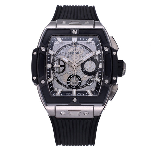 Hublot Big Bang Titanium Ceramic 642.NM.0170.RX 642NM0170RX 1:1 Best Editon BBF Factory Black Rubber Strap