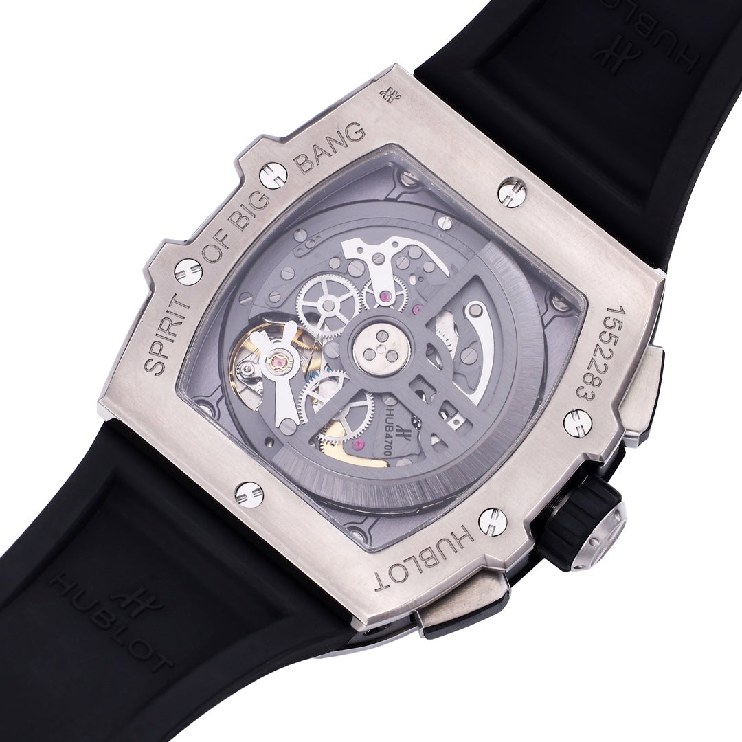 Hublot Big Bang Titanium Ceramic 642.NM.0170.RX 642NM0170RX 1:1 Best Editon BBF Factory Black Rubber Strap