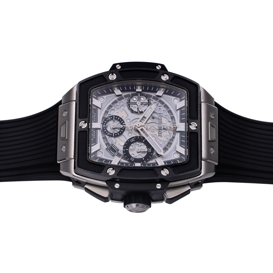 Hublot Big Bang Titanium Ceramic 642.NM.0170.RX 642NM0170RX 1:1 Best Editon BBF Factory Black Rubber Strap