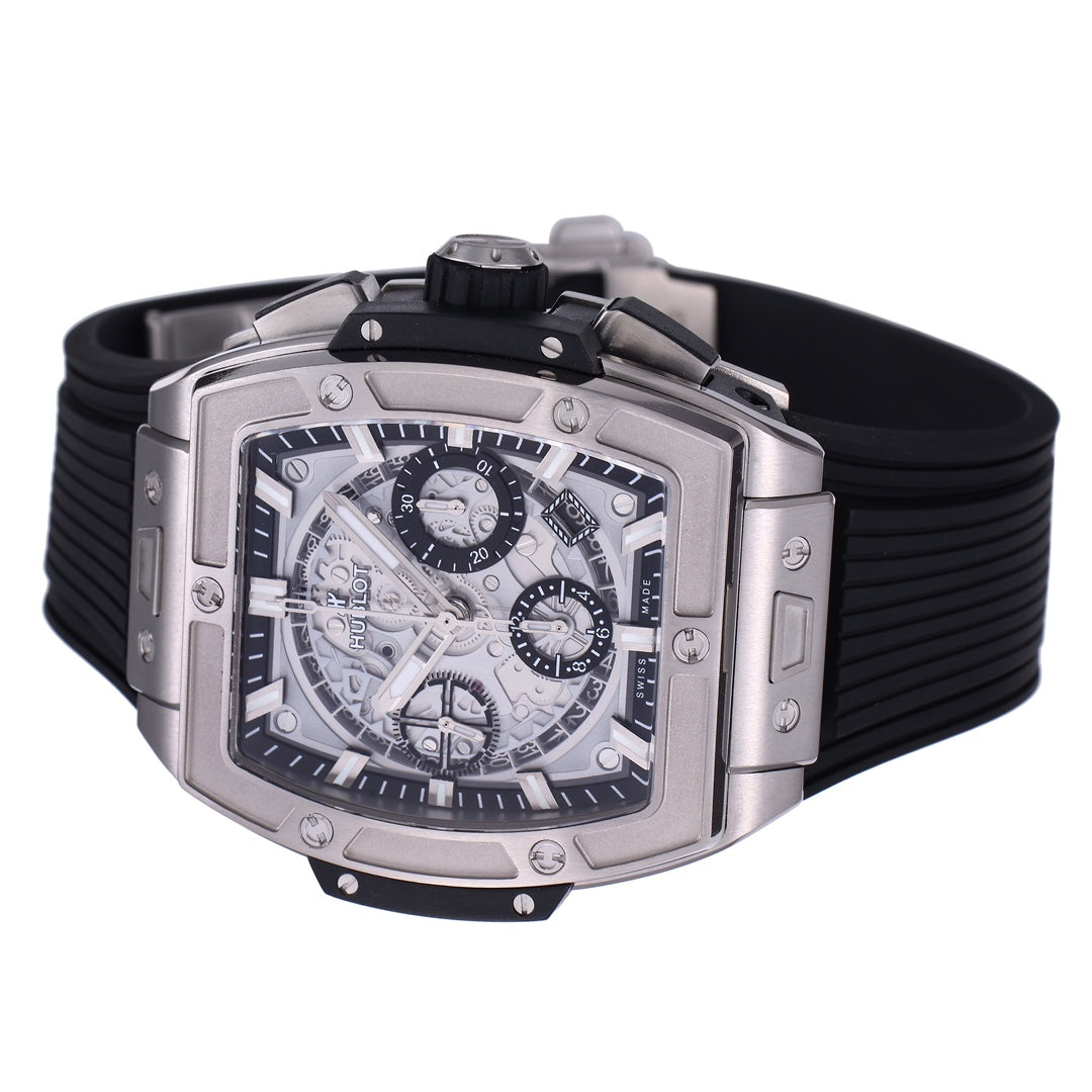 Hublot Big Bang Titanium 642.NX.0170.RX 642NX0170RX 1:1 Best Editon BBF Factory Grey Dial Rubber Strap (Sao chép)