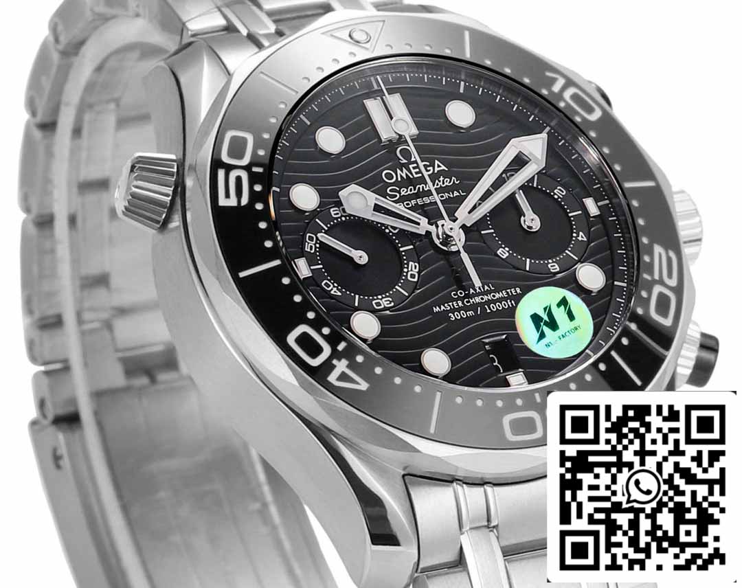 Omega Seamaster 210.30.44.51.01.001 Diver 300m 1:1 Best Edition N1 Factory Black Dial