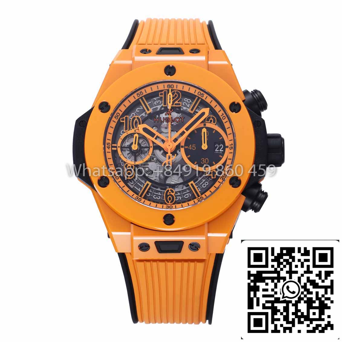 Hubot Big Bang Unico Orange Ceramic 441.CU.5910.RX BBF Factory 1:1 Best Clone