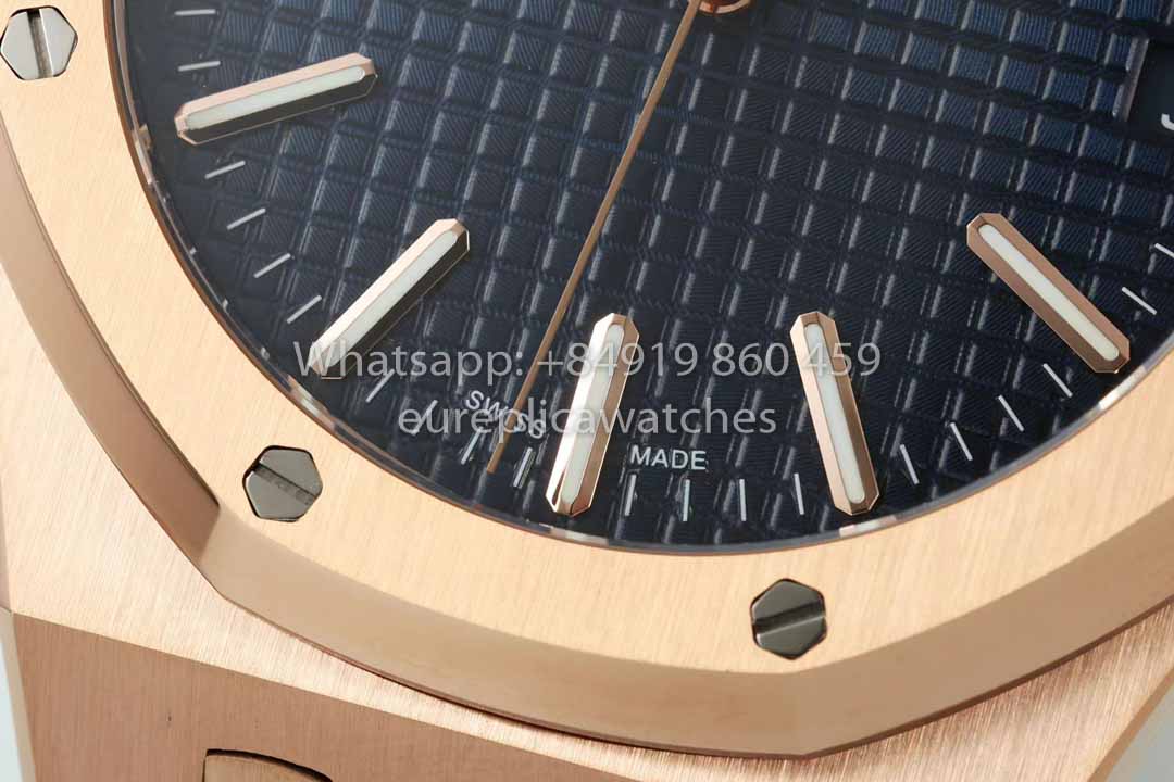 Audemars Piguet Royal Oak  15510ST from IPF Factory 1:1 Best Clone Blue Dial Rose Gold