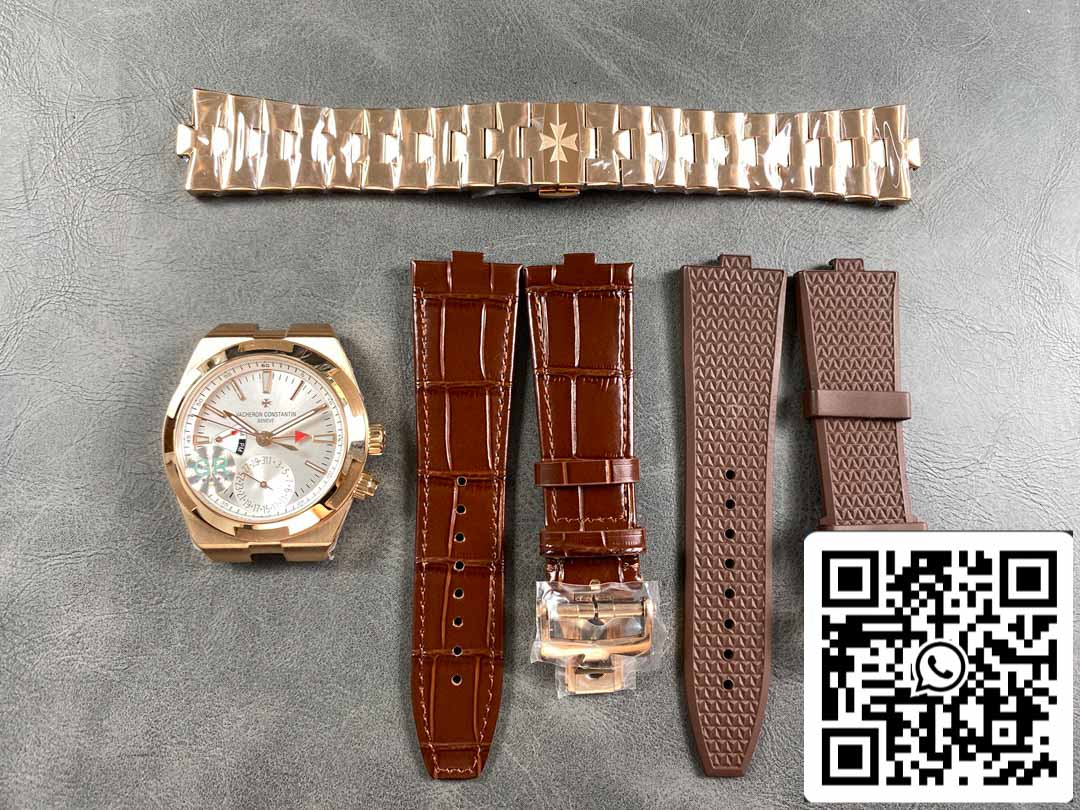 Vacheron Constantin Overseas Dual Time 7900V/000R-B336 1:1 Best Clone GR Factory Rubber Strap