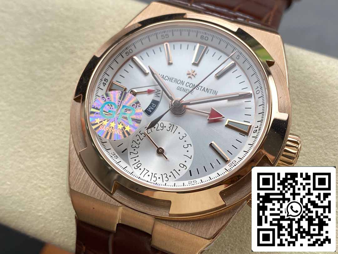 Vacheron Constantin Overseas Dual Time 7900V/000R-B336 1:1 Best Clone GR Factory Leather Strap