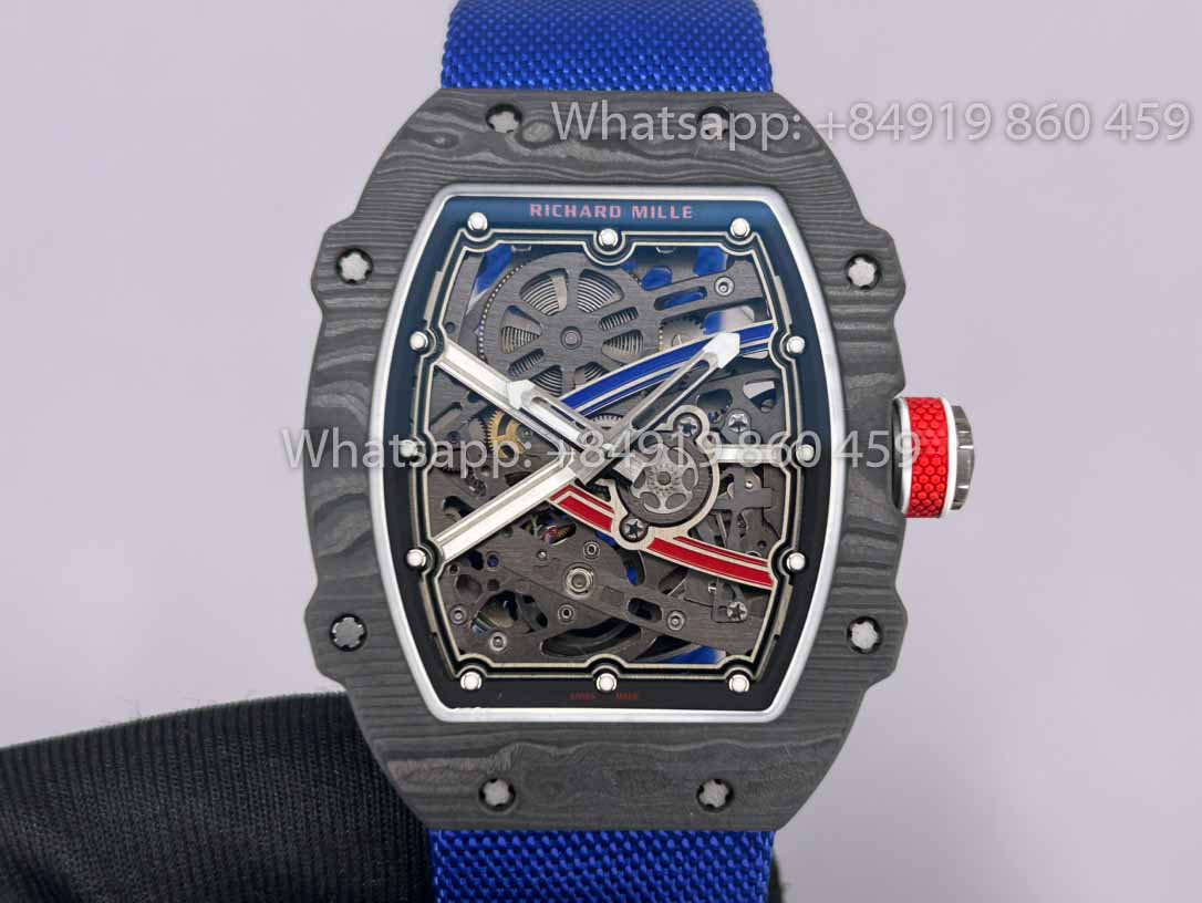 Replica Richard Mille RM67-02 Carbon NTPT Sébastien Ogier 1:1 Best Clone V2