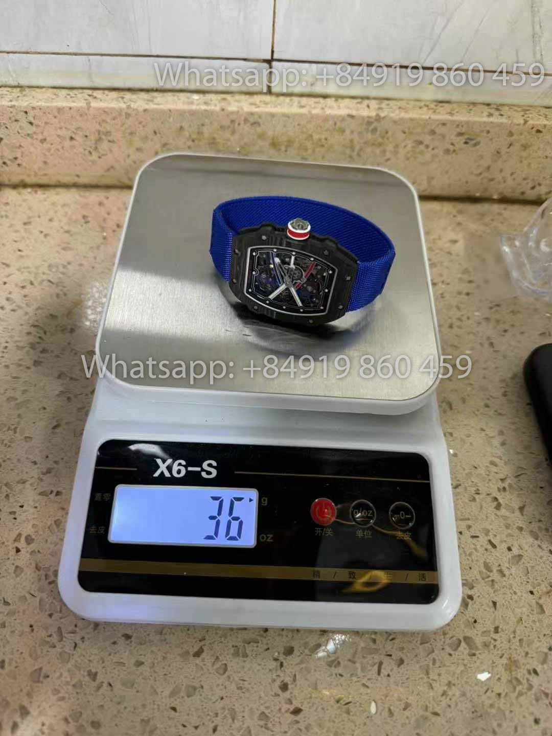 Replica Richard Mille RM67-02 Carbon NTPT Sébastien Ogier 1:1 Best Clone V2