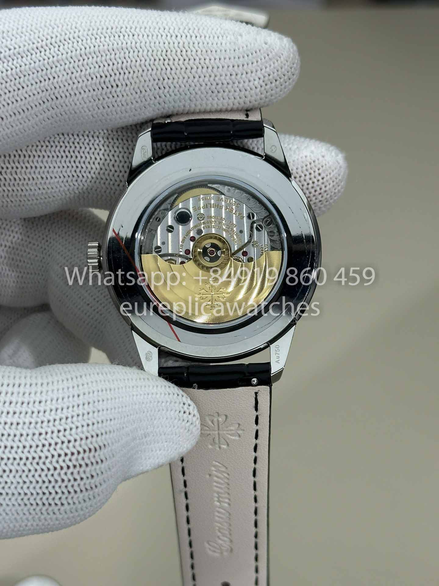 Patek Philippe Calatrava 5226G-001 Black Strap 1:1 Best Clone GR upgraded luminous version