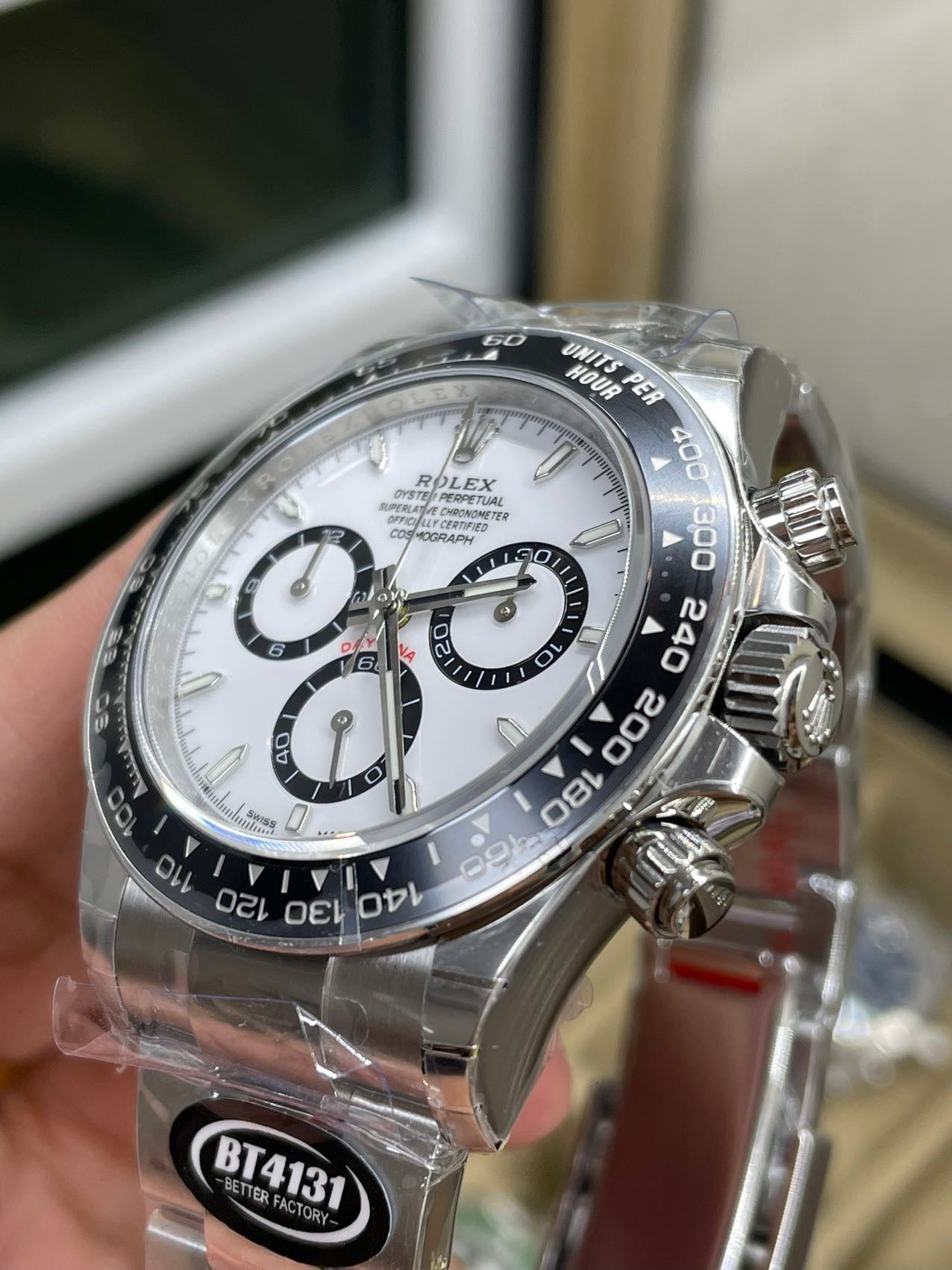 Rolex Cosmograph Daytona M126500LN-0001 New 4131 Movement 1:1 Best Edition BT Factory