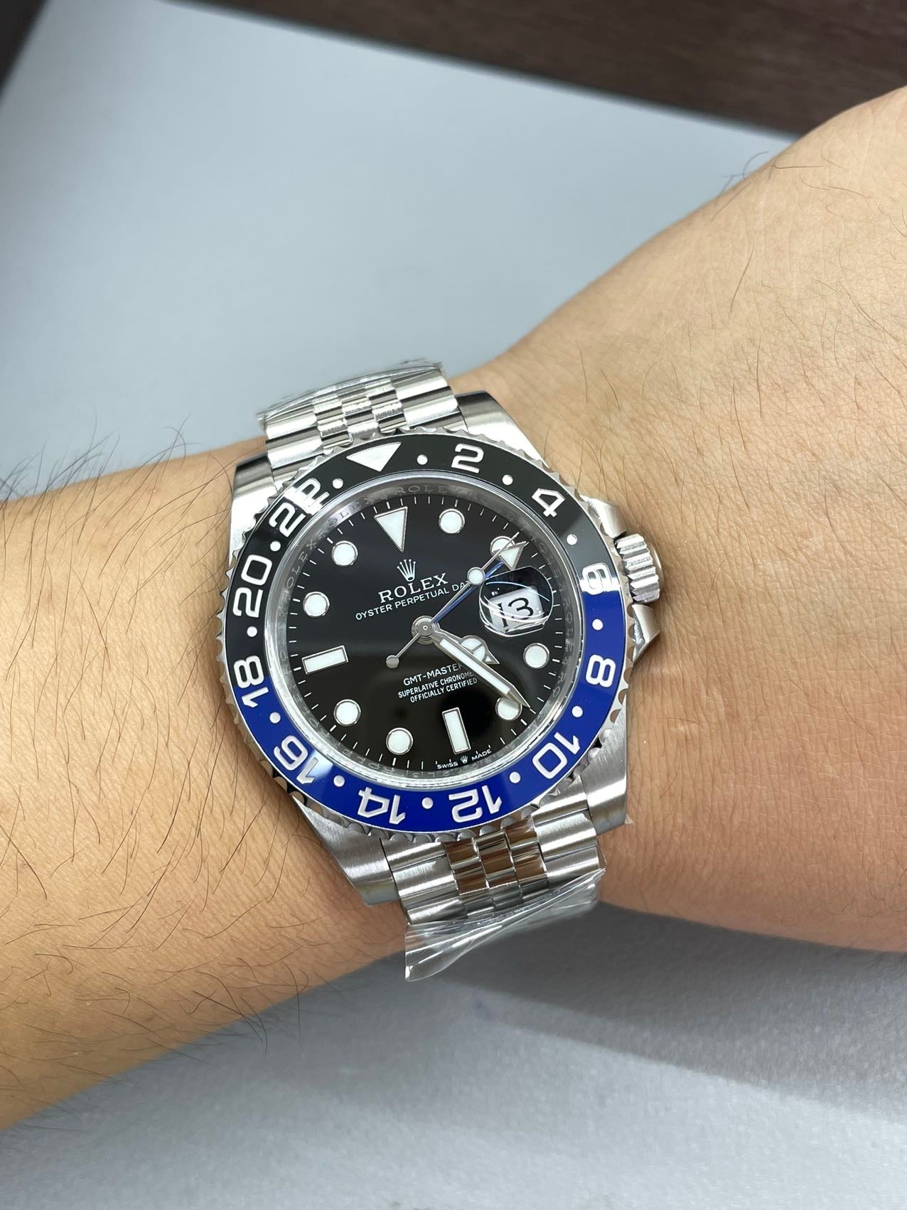 Rolex GMT Master II M126710BLNR-0002 1:1 Best Edition Clean Factory quadrante nero