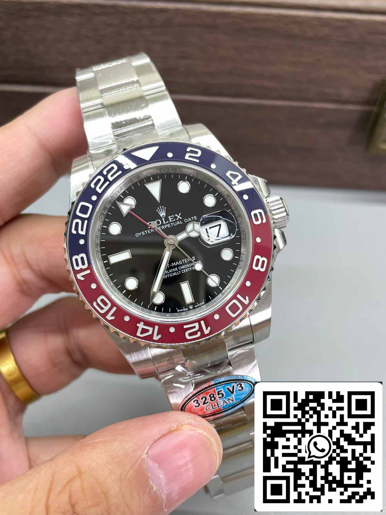 Rolex GMT Master II M126710BLRO-0001 Oyster Strap 1:1 Best Edition Clean Factory newest Version 2024