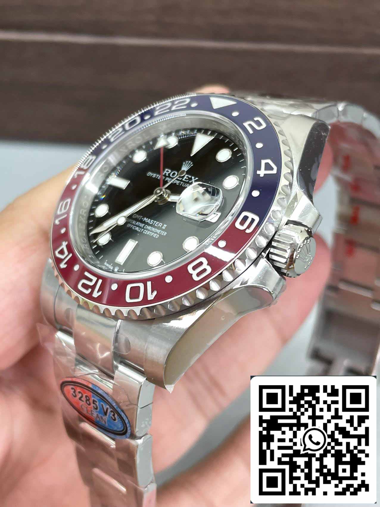 Rolex GMT Master II M126710BLRO-0001 Oyster Strap 1:1 Best Edition Clean Factory newest Version 2024