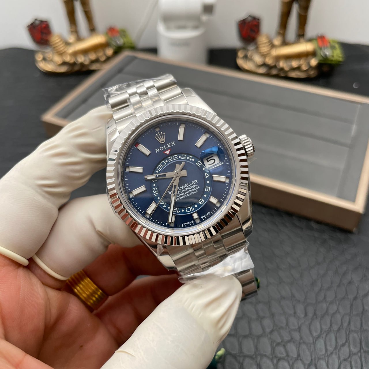 Rolex Sky Dweller M336934-0006 1:1 Best Edition ZF Factory Blue Dial Newest Version 2024