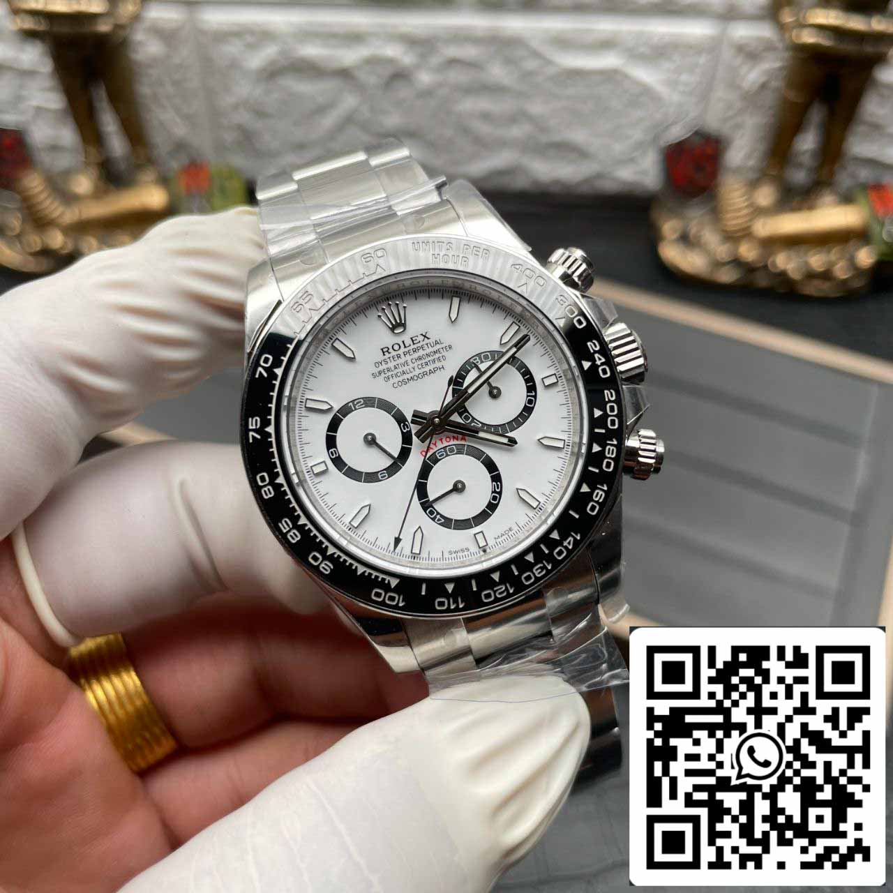 Rolex Cosmograph Daytona m126500ln-0001 1:1 Best Edition EWE Factory 4131 Movement