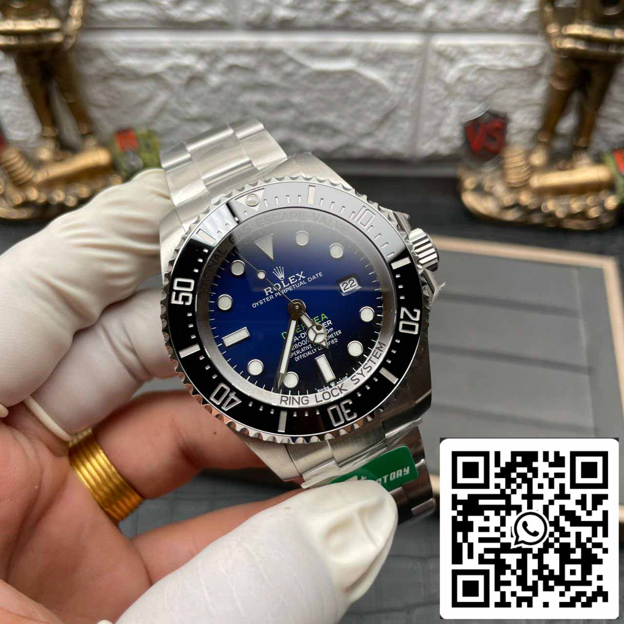 Rolex Sea-Dweller Deepsea M126660-0002 1:1 Meilleure édition C+ Cadran bleu d'usine