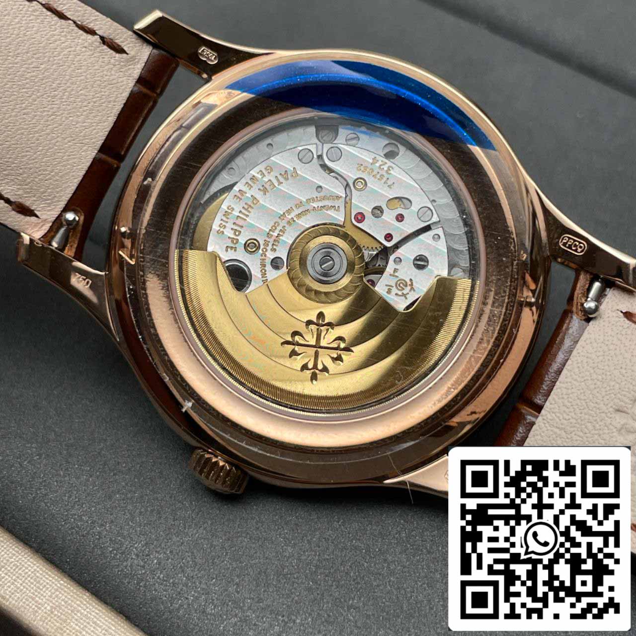 Patek Philippe Complicações 5205G-001 KM Factory 1:1 Melhor Edição Suíça ETA324SQ