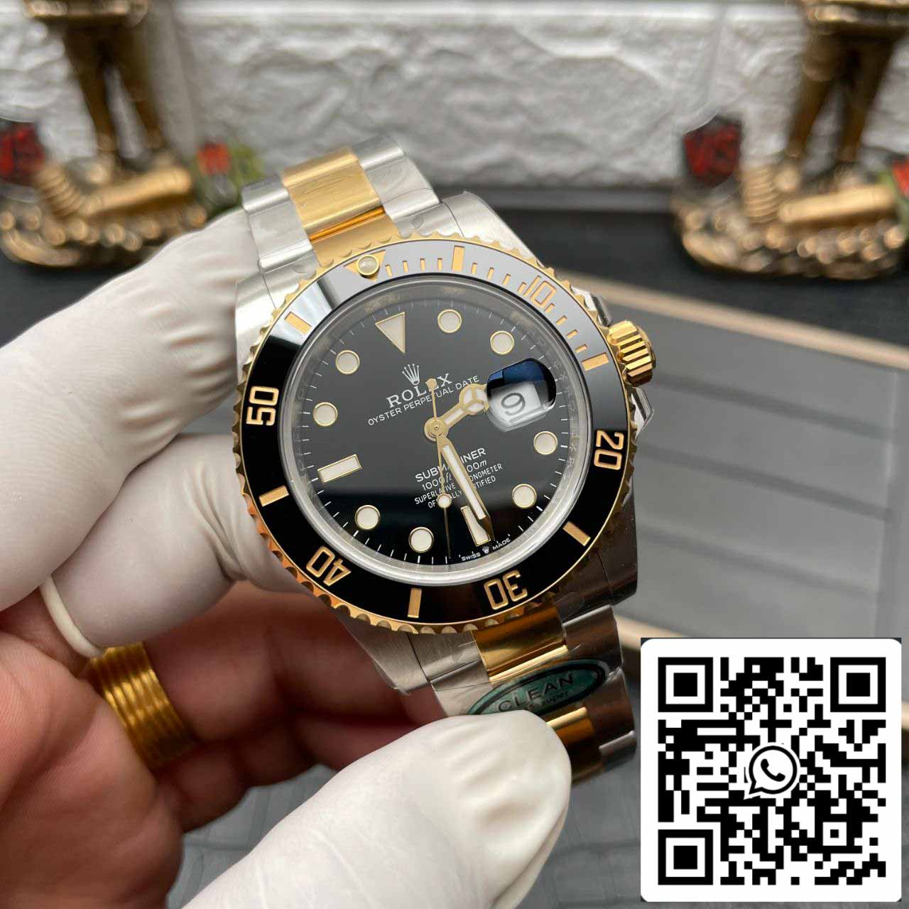 Rolex Submariner M126613LN-0002 41MM 1:1 Migliore edizione Clean Factory quadrante nero