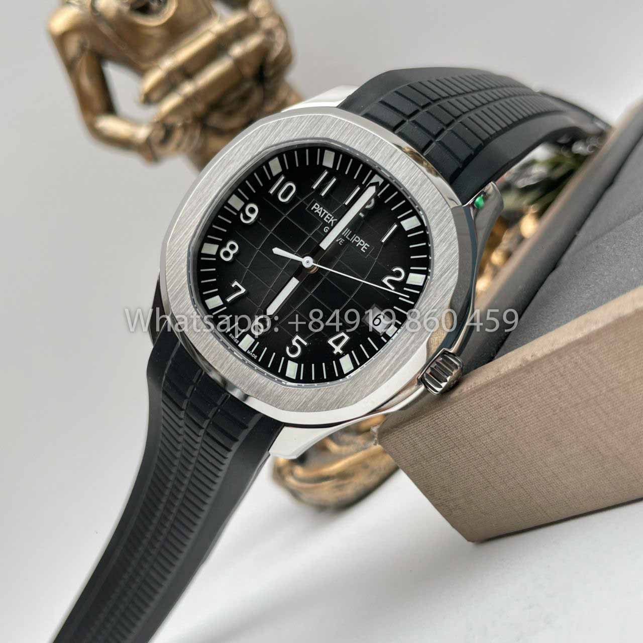 Patek Philippe Aquanaut 5167A-001 1:1 Best Clone 3K Factory Black Dial V3 new Buckle