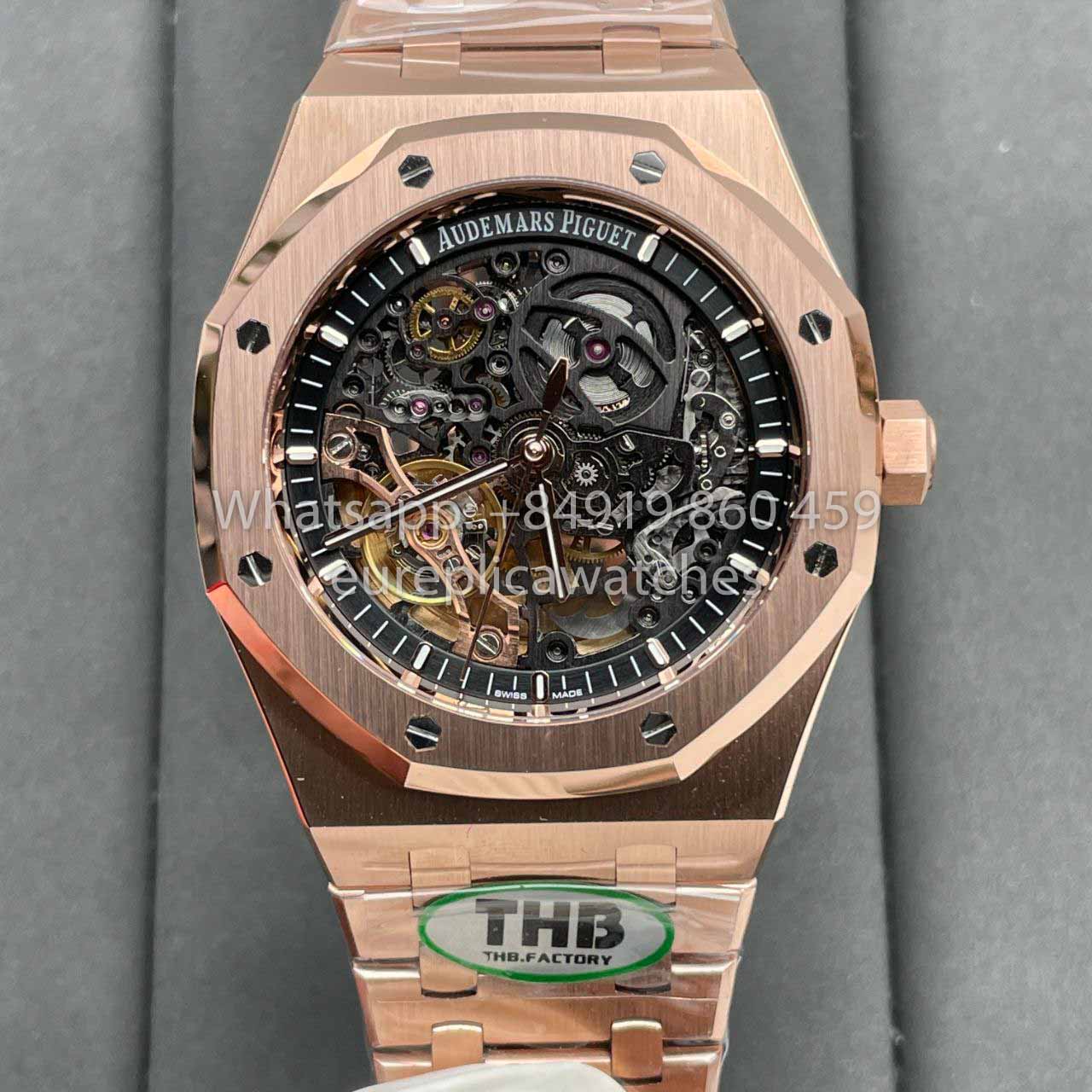 Audemars Piguet Royal Oak 15407OR.OO.1220OR.01 1:1 Top Clone THB Factory newest version 2024