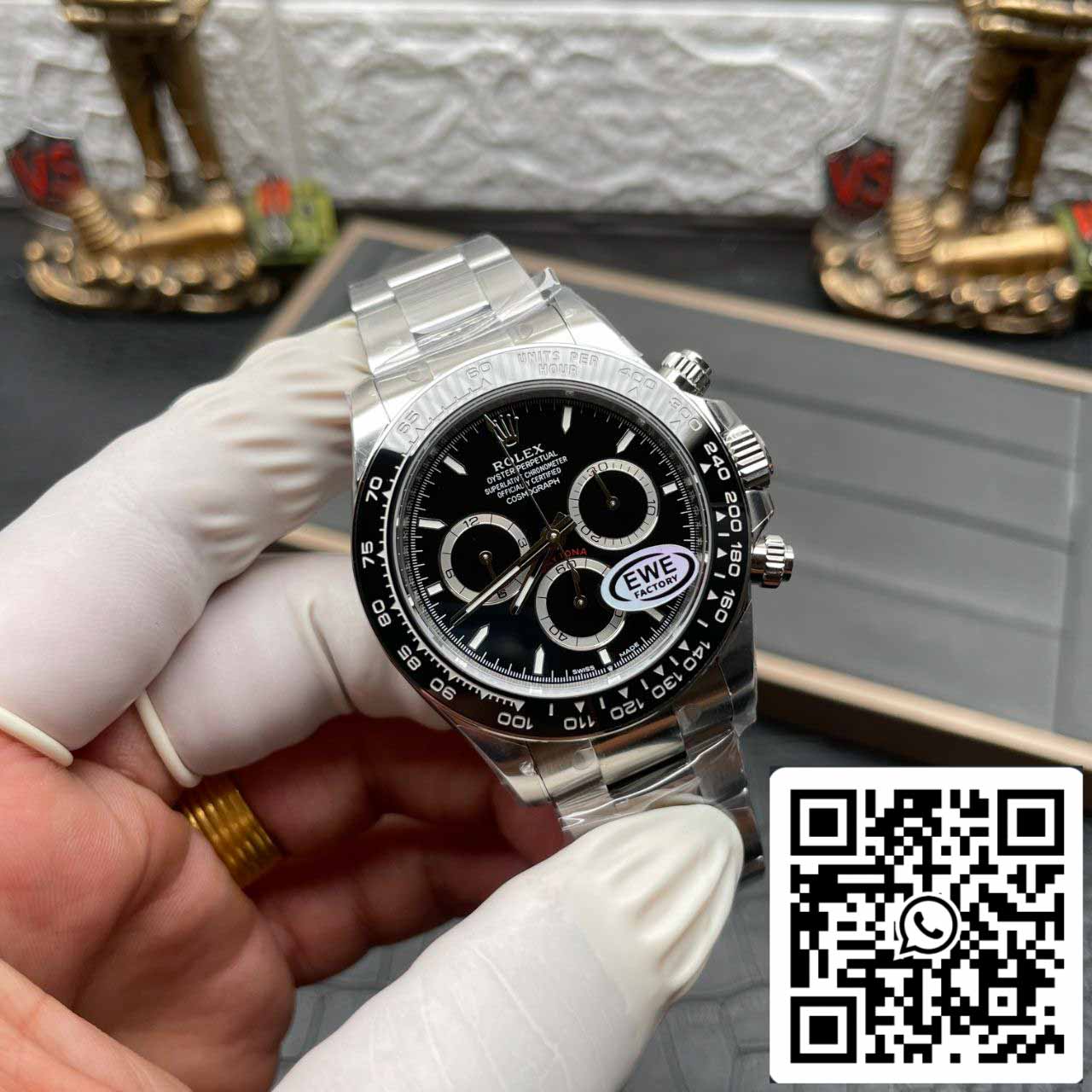 Rolex Cosmograph Daytona m126500ln-0002 1:1 Best Edition EWE Factory 4131 Movement