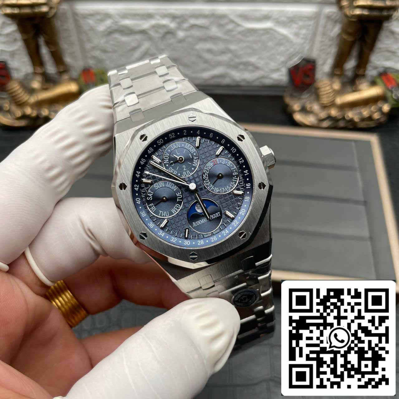 Audemars Piguet Royal Oak 26574ST.OO.1220ST.02 1:1 Best Edition APS Factory Blue Dial